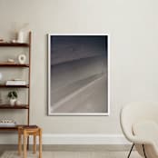 "Deep Shadow II" - Art Print in Grey Violet by David Michuki - In a Room