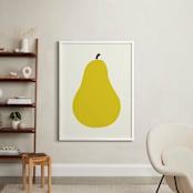 "Heirloom Pear" - Art Print in Danjou by Alexandra Stafford - In a Room