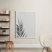 "One" - Art Print in Charcoal by Stacy Cooke - In a Room