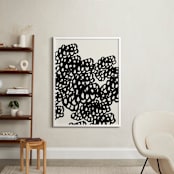 "Black Sheep" - Art Print in Noir by rose lindo - In a Room
