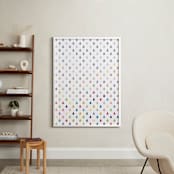 "Coloring Raindrops" - Art Print in Purist by Erin Niehenke - In a Room