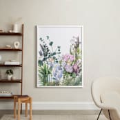 "botanical arrangements" - Art Print in springy green by XL - In a Room