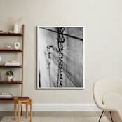 "The Horse Stable Series 2" - Art Print in Barnwood Grey by Keen Peachy - In a Room