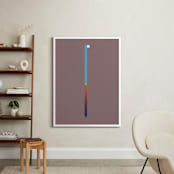 "The Minimum" - Art Print in Opium by Curtis Newkirk - In a Room