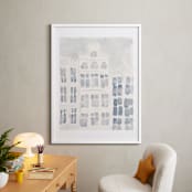 "skyscraper" - Art Print in White by Susanne Kasielke - In a Room