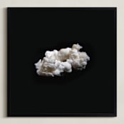 "Inherent Changes" - Art Print in Aged White by Jayna B - Framed