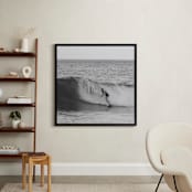 "Like Skater Boys on Water I" - Art Print in Black and White by Annie Seaton - In a Room