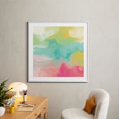 "It's Lit" - Art Print in Persian Green by Artsy Canvas Girl Designs - In a Room