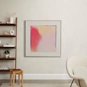 "Four Square IV" - Art Print in Vibrant by Kamala Nahas - In a Room