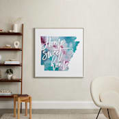 "Arkansas (Apple Blossom)" - Art Print in Blossom by Holly Whitcomb - In a Room