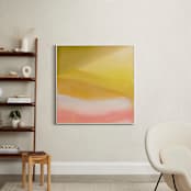 "Endless Summer" - Art Print in Citron by A Real Peach Studio - In a Room