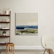 "Brownstein I" - Art Print in Field by Mande Calhoun - In a Room