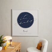 "Stardust Planet" - Personalized Art Print in Stardust by Kennedi Shaw - In a Room