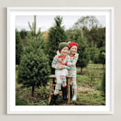 "The Big Picture: Holiday Framed Photo" - Framed Photo in White by Minted - Framed