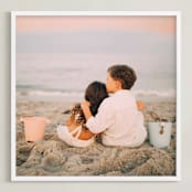 "The Big Picture: Square Framed Photo" - Framed Photo in White by Minted - Framed