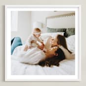 "The Big Picture: Mother's Day Framed Photo" - Framed Photo in White by Minted - Framed