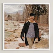 "The Big Picture: Graduation Framed Photo" - Framed Photo in White by Minted - Framed