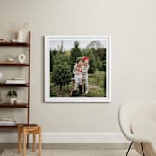 "The Big Picture: Holiday Framed Photo" - Framed Photo in White by Minted - In a Room