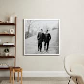 "The Big Picture: Valentine's Framed Photo" - Framed Photo in White by Minted - In a Room