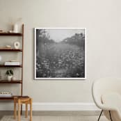 "Faded memory" - Art Print in Faded grey by Stacy Cooke - In a Room
