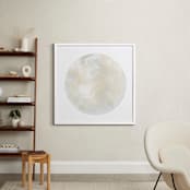 "Full Moon Two" - Art Print in Warm Light by Emily Magone - In a Room