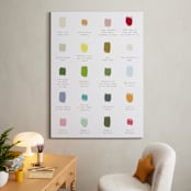 "Colorful Life" - Personalized Art Print in Sherbert by Stacey Hill - In a Room