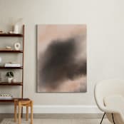 "Stormy Clouds II" - Art Print in Smoke by Iveta Angelova - In a Room