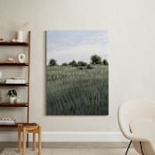 "Midafternoon" - Art Print in Field Green by Hettie Roberts - In a Room