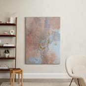 "Burning Me Up" - Art Print in Terracotta Pink by Christine Olmstead - In a Room