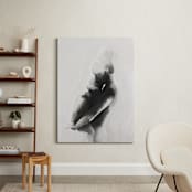 "mother embrace" - Art Print in Black by Kate Ahn - In a Room
