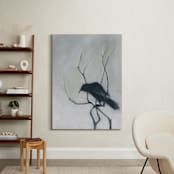 "Priceville Crow" - Art Print in Storm by Stacey Hill - In a Room
