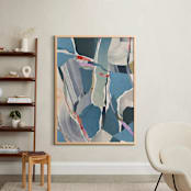 "abstract geological form II" - Art Print in Gemstone by Sumak Studio - In a Room