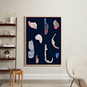 "Ancient Shapes 2" - Art Print in Prehistoric by Sumak Studio - In a Room
