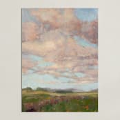 "Panorama 2" - Art Print in Ochre by Wendy Keller - Unframed