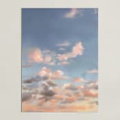 "Cotton Candy Dreams" - Art Print in Sunset by Elizabeth Ulrich - Unframed