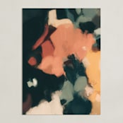"Nightfall I" - Art Print in Marine Blue by Parima Studio - Unframed