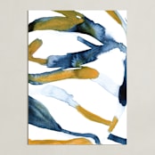 "Sun Dune River" - Art Print in River by Mary Gaspar - Unframed