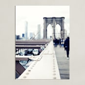 "People's Struggles" - Art Print in White by Caroline Mint - Unframed