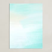 "Playa Avellanas" - Art Print in Onahau by Artsy Canvas Girl Designs - Unframed