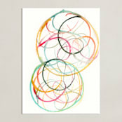 "Tumbleweed" - Art Print in Desert by Lindsay Megahed - Unframed