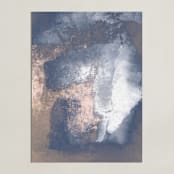 "Silent Echoes" - Art Print in Ashen Moonlight by Black Botanic - Unframed