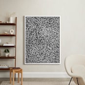"10,000 Grains" - Art Print in Charcoal by Bryn Wears-Fitipaldi - In a Room