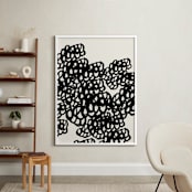 "Black Sheep" - Art Print in Noir by rose lindo - In a Room