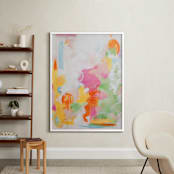 "Key West" - Art Print in Sunset Colors by Blair Culwell Staky - In a Room