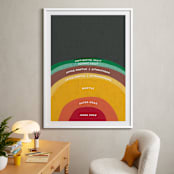 "The Earth" - Art Print in Magma by Erica Krystek - In a Room