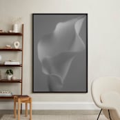 "Memory" - Art Print in Pearly Grey by MG Vander Elst - In a Room