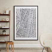 "Merging" - Art Print in Midnight by raven erebus - In a Room