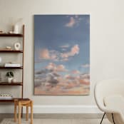 "Cotton Candy Dreams" - Art Print in Sunset by Elizabeth Ulrich - In a Room