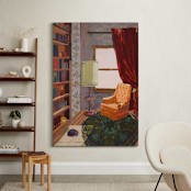 "To Your Corners" - Art Print in Velvet Red by Jess Franks - In a Room