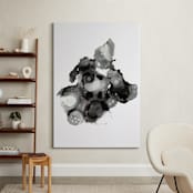 "Single Plasma" - Art Print in Monochrome by AT ORIGINALS - In a Room